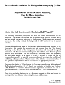 2001 Report