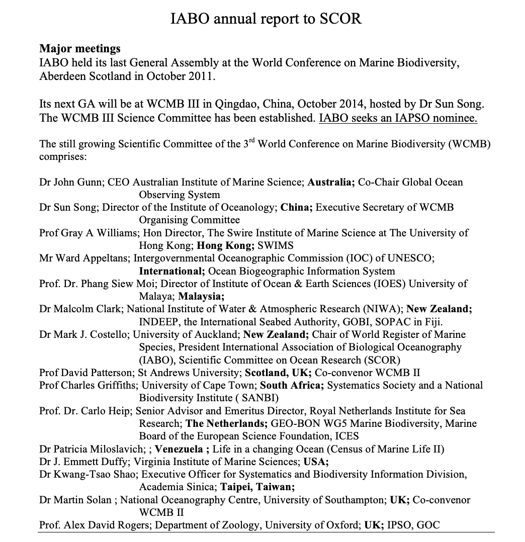 2012 Report